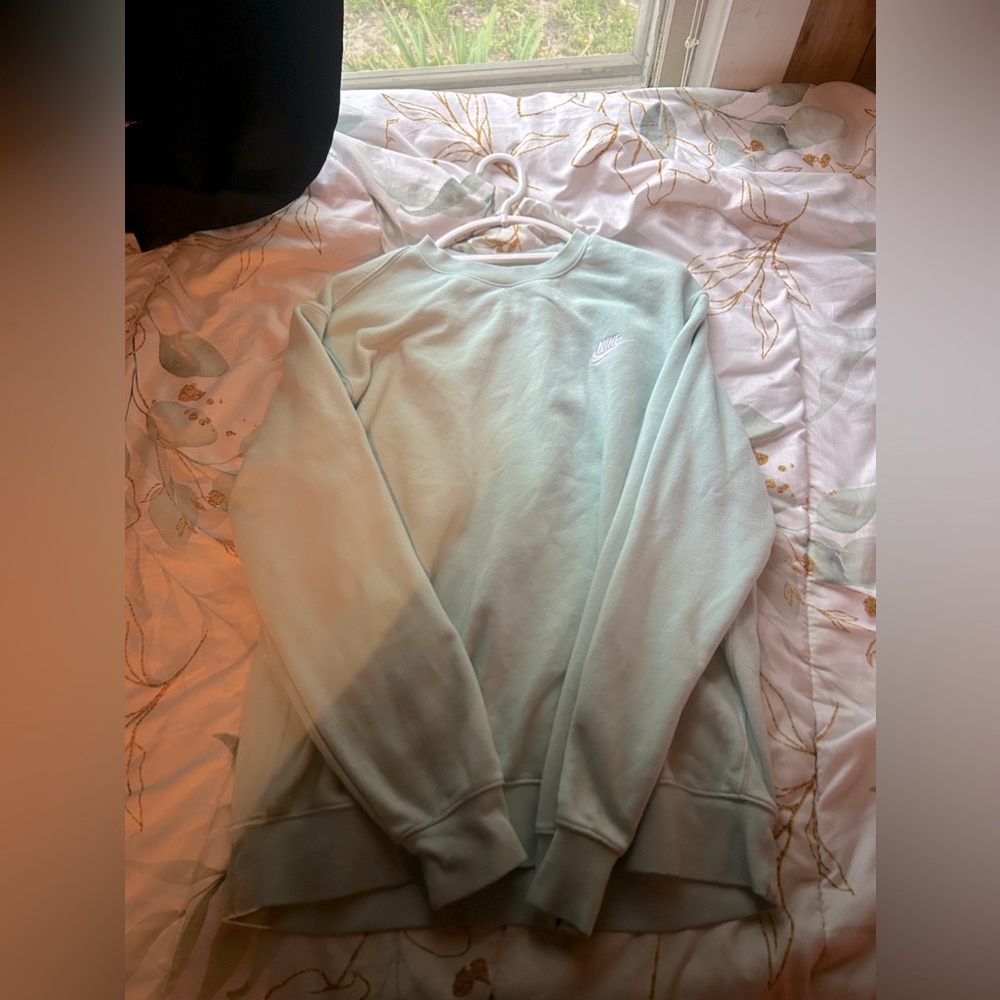 Teal Nike sweater size large